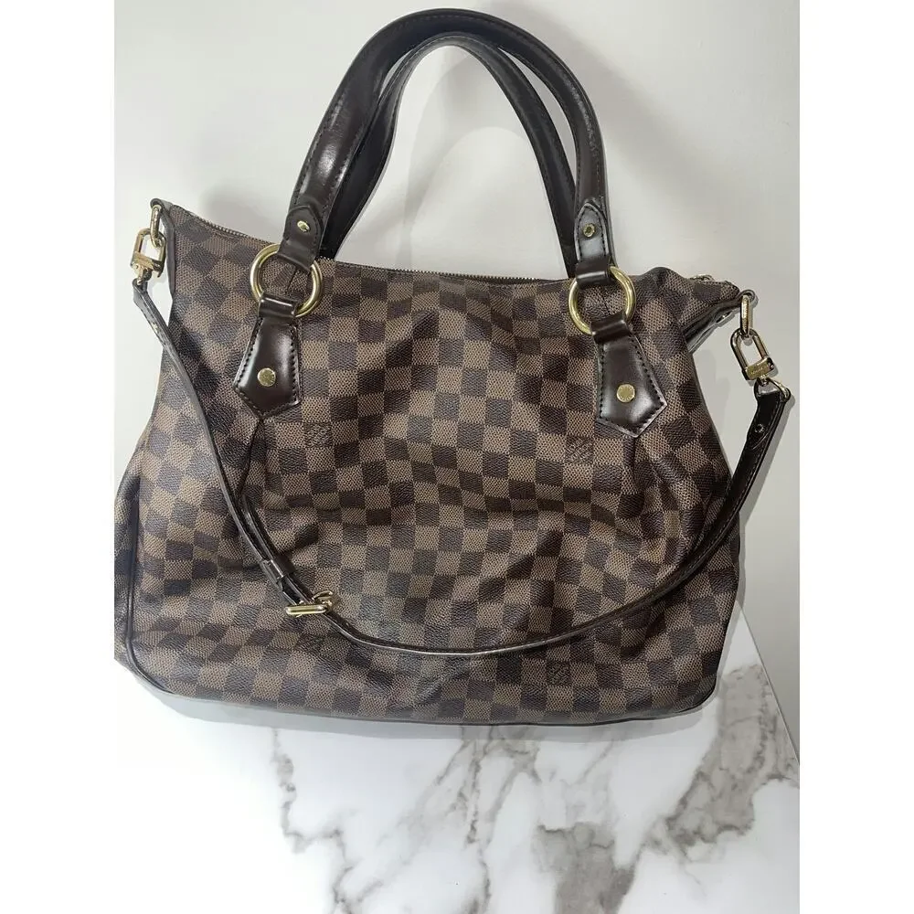 Louis Vuitton Damier Ebene Trevi PM Satchel Bag